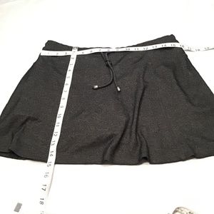 Green Tea Shorts - Green Tea Black Athletic Skort, M Green Tea Shorts - Green Tea Black Athletic Skort, M